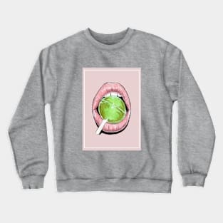 Green Lollipop Crewneck Sweatshirt